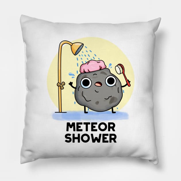 Meteor Shower Astronomy - puns are life Pillow by punnybone