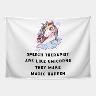 Speech Therapist Are Like Unicorns Speech Therapy Tapestry