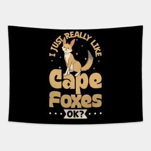 I just really love Cape Foxes - Cape Fox Tapestry