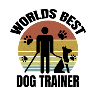 Worlds Best Dog Trainer T-Shirt