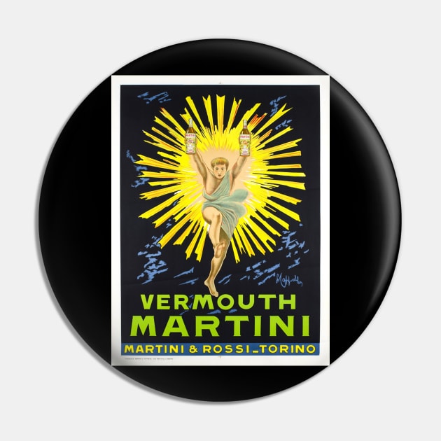 Leonetto CAPPIELLO Poster Vermouth Martini Pin by J0k3rx3