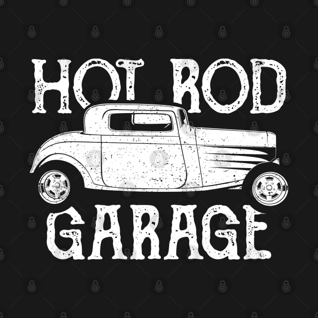 Hot Rod Garage Classic Car by RadStar