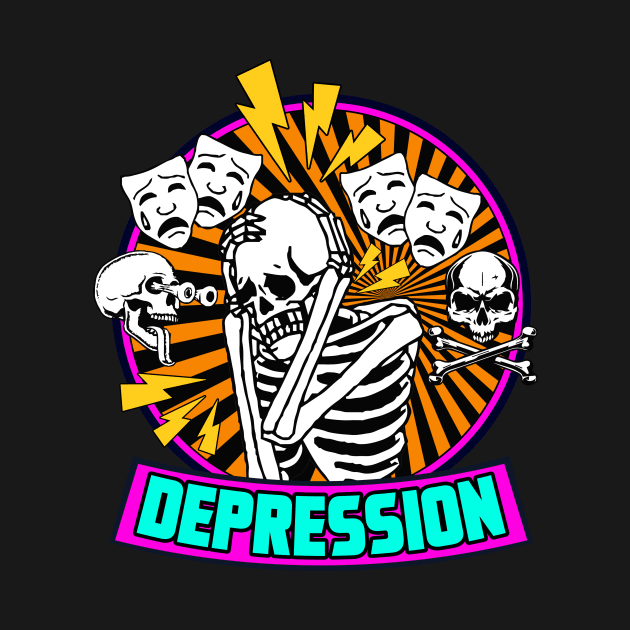 DEPRESSION by theanomalius_merch