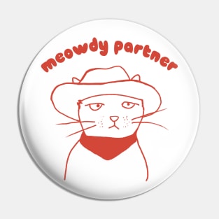Meowdy partner Pin