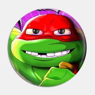 TMNT Mutant Mayhem Turtle I'm Awesome! Pin