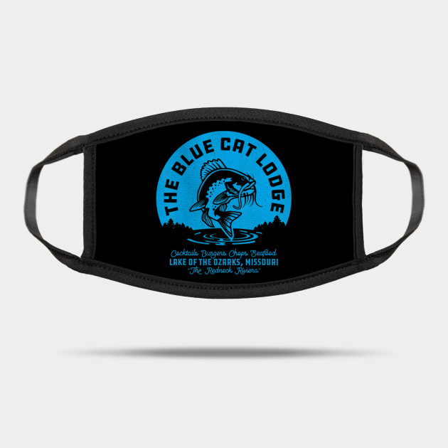 The Blue Cat Lodge T Shirt The Blue Cat Lodge Mask Teepublic