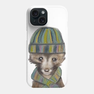 Snow Fox Phone Case