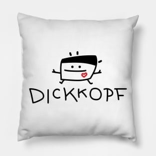 funny stubborn Pillow