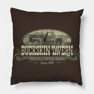 Buckskin Tavern Fredonia 1974 Pillow