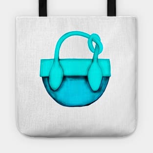 Aqua Blue Women's Bag Tote