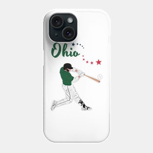 Ohio USA Baseball Phone Case