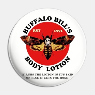 Buffalo Bill's Body Lotion Pin