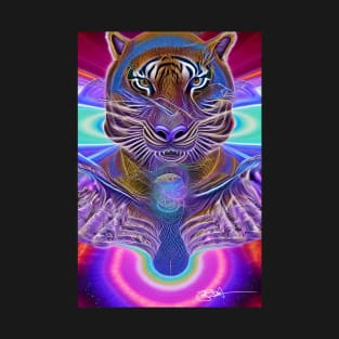 Trippy Cat Vibes 35 T-Shirt