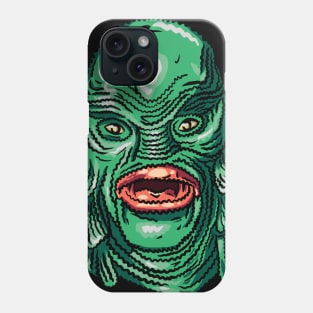 Squiggly creature from the Black Lagoon Phone Case