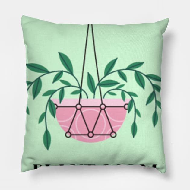 Plant mom Pillow by Kaalpanikaa