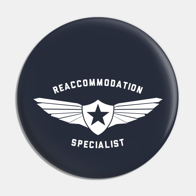 Reaccommodation Specialist Pin by AngryMongoAff