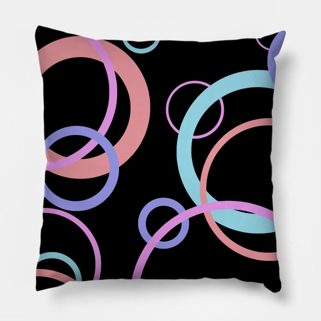 Circl Pillow by ArtKsenia