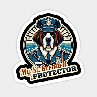 St. Bernard Police Magnet