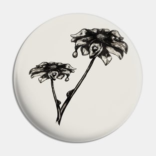 gerbera flower Pin