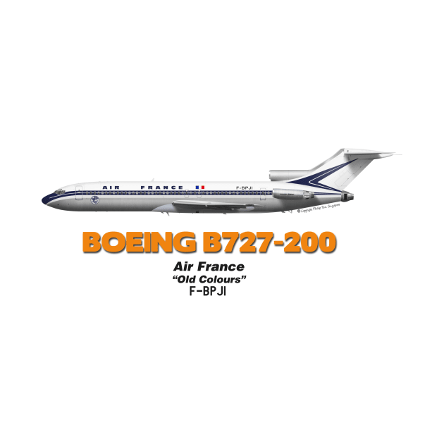 Boeing B727-200 - Air France "Old Colours" by TheArtofFlying