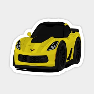 Z06 YELLOW Magnet