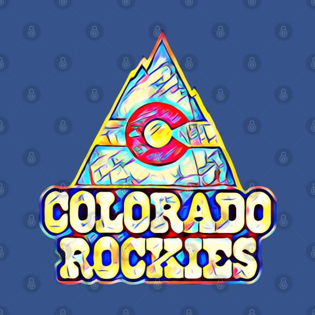 Colorado Rockies Hockey by Kitta’s Shop