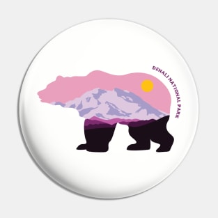 Denali National Park Bear Pin