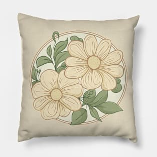 Yellow flower Pillow