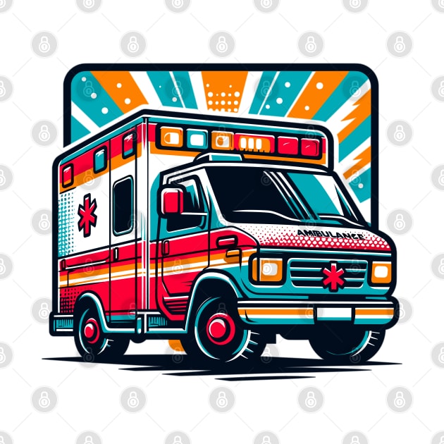 Ambulance by Vehicles-Art