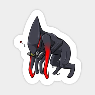 Valentines kaiju print MUTO Magnet