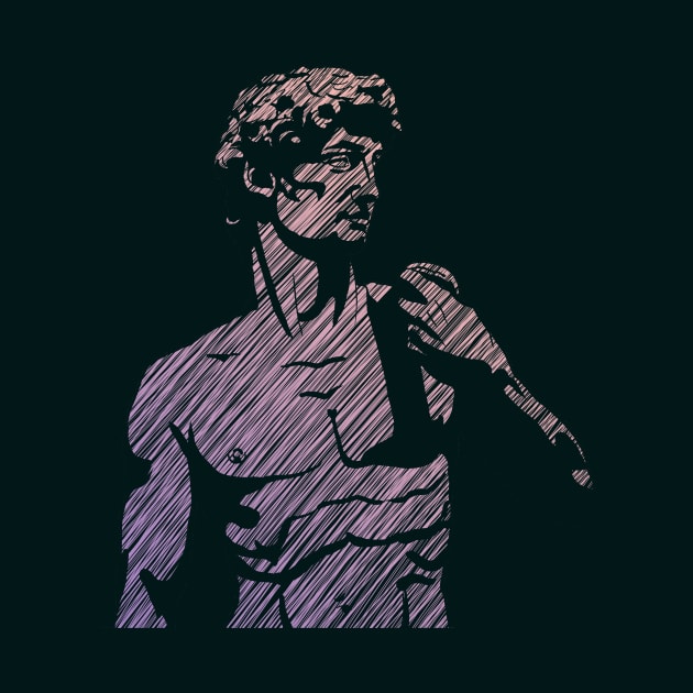 David of Michelangelo by ArtFork