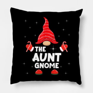 The Aunt Gnome Matching Family Christmas Pajama Pillow