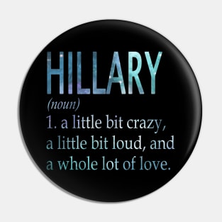 Hillary Pin