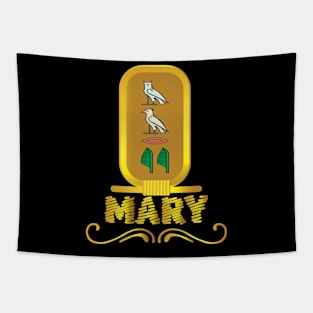 MARY-American names in hieroglyphic letters,  a Khartouch Tapestry