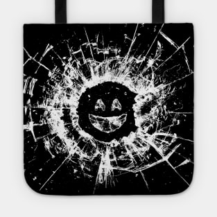 Black Mirror Smile Tote