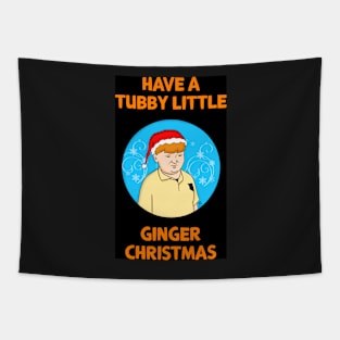 Have a Tubby Little Ginger Christmas Tapestry