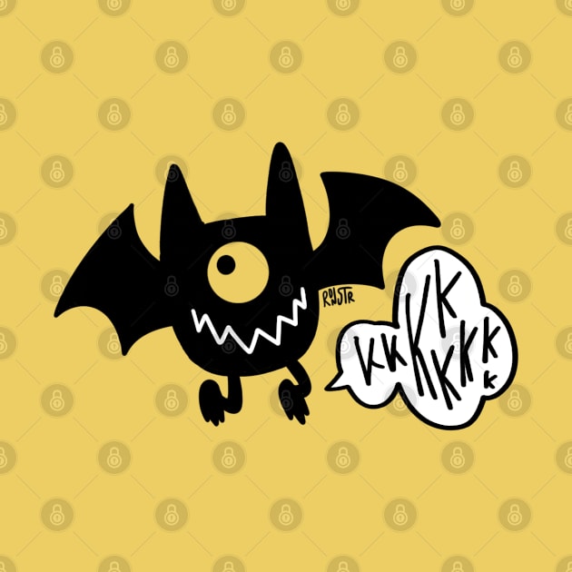 Bat Monster Laugh by RizanDoonster