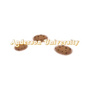 Anderson University Cookie Sticker T-Shirt