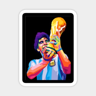 Maradona Legend Champions Magnet