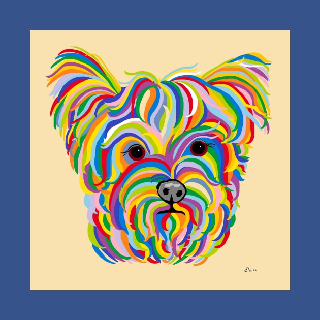 Yorkshire Terrier or Yorkie by EloiseART