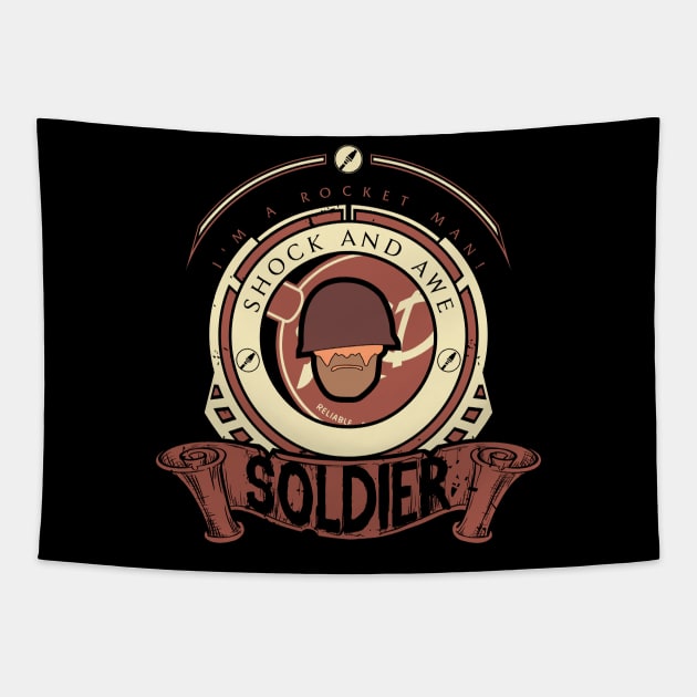 Soldier - Red Team Tapestry by FlashRepublic