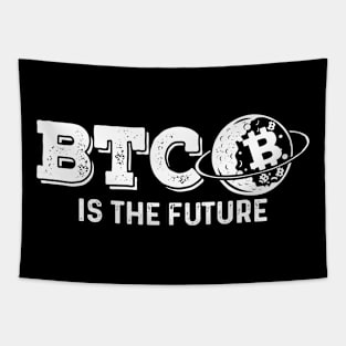 Altcoin Crypto BTC Currency Blockchain ETH Mining Tapestry