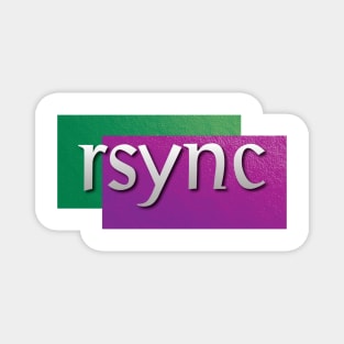 Rsync Logo HD Remake Magnet