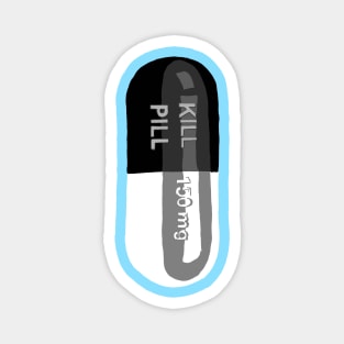 Kill Pill Blue Magnet