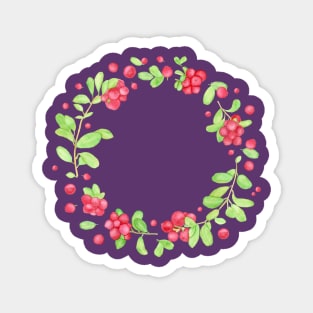 Red berries Magnet