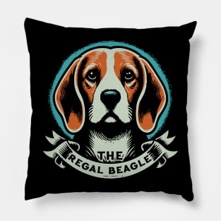 The Regal Beagle Menu 1977 Pillow