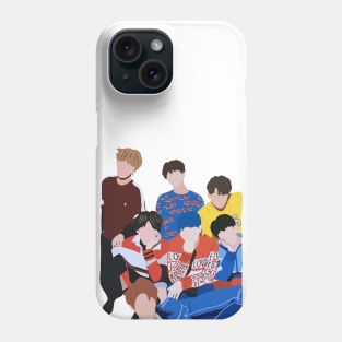 Die Cut Kpop BTS Together Phone Case