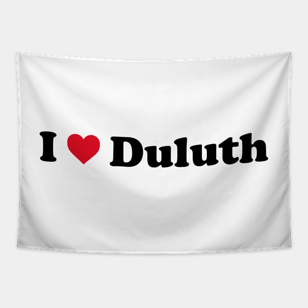 I Love Duluth Tapestry by Novel_Designs