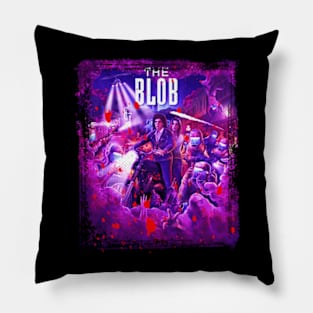 Rampaging Amorphous Terror The Blob Inspired Graphic Shirt For Thriller Fans Pillow