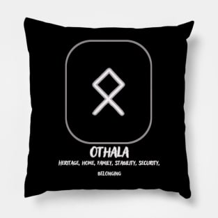 The Nordic rune Othala Pillow